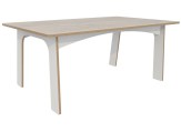 Keukenhof bso tafel L150 x B80 x H60 cm Wit Tangara Groothandel voor Kinderopvang inrichtingen